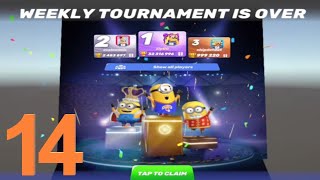 Minion rush Unity - WEEKLY TOURNAMENT #1 REWARDS