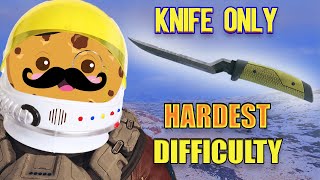 Can You Beat Starfield With ONLY A KNIFE On The HARDEST DIFFICULTY?