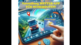 Nie wieder schlechtes Wetter im Urlaub! Die ultimative Wetter-App für Camper! 'Weather Escapes'