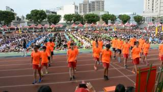 龍岡國中105年運動會創意進場717