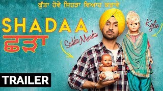 Shadaa | Trailer | Diljit Dosanjh | Neeru Bajwa | New Punjabi Movie | Latest Punjabi Movies | Gabruu