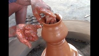 Mini Clay Pot Making |మట్టికుండ తయారీ | How to Making Mini Clay Pot | Trendy Buzz