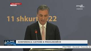 DREJTPRDREJT - KONFERENCA VJETORE E PREKURORËVE 11.02.2022