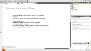 JavaScript Variables Part 1/6