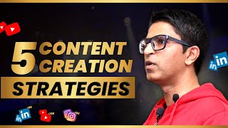 5 Content Creation Strategies For Beginners & Startups