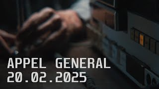 APPEL GÉNÉRAL / 20.02.2025