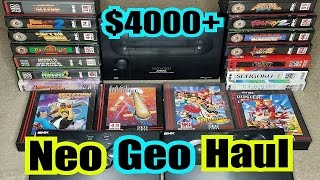 $4,500 Craigslist Mega Haul - Neo Geo AES Rare Games