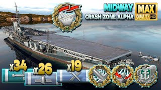 Aircraft Carrier Midway: Well deserved Solo Warrior - World of Warships