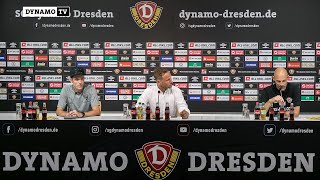 1. Spieltag | SGD - FCI | Pressekonferenz nach dem Spiel
