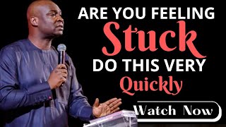 (WATCH NOW) WHEN YOU FEEL STUCK IN LIFE - HOW TO GET UNSTUCK | Apostle Joshua Selman Message