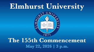 3PM | 2026 The 155th Commencement Ceremony (LIVE)
