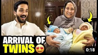 Mashallah Ghazal Jawad blessed with twins  Ghazal baby  Ghazal Jawad baby shower  Ghazal twins