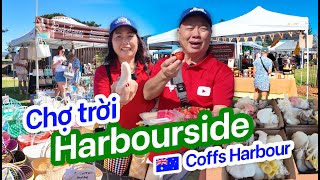 Chợ Trời Vùng Biển Harbourside Market - Coffs Harbour | Phượt Xuyên Bang Sydney → Queensland