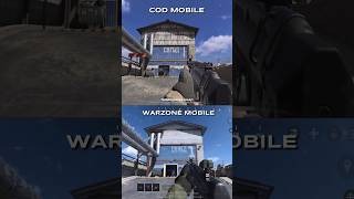 Warzone Mobile VS Cod Mobile - Scrapyard Map comparison