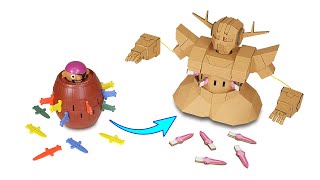 【ガンダム】黒ひげならぬ〝ジオング〟危機一髪を作ってみた【GUNDAM】 How to make Pop-up ZEONG instead of Pirate