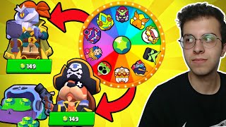 GÖREVİ YAPAMAZSAM ÇARKTAN ÇIKAN KOSTÜMÜ SATIN ALIYORUM (2000 ELMAS ALDIM) !! BRAWL STARS