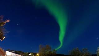 Northern light in Norway 노르웨이 오로라 2022년 9월 9일