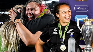 Black Ferns react to epic Rugby World Cup Final win over England