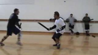 Stockton Multi-Style Escrima / Sparring - June Gotico vs Jason Fell