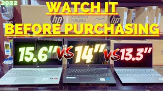 13.3 inch Laptop vs 14 inch Laptop vs 15.6 inch Laptop in 2022 🔥🔥- Which size should you choose ?