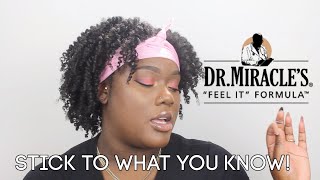 Dr. Miracles Natural Hair line...SHOULD THEY STICK TO THEIR OLD PRODUCTS?!