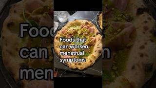 Foods that can worsen menstrual symptoms #latinosusa #vidaenamerica #hispanosusa #menstrualsupport