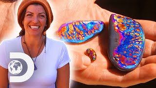 The Opal Whisperers Find Rare Koroit Nut Opal Worth Over $57K | Outback Opal Hunters