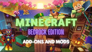 Minecraft Bedrock Edition - Checking out some cool add-ons & mods