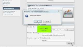 How to manage and install themes in SMF - SMF Tutorials