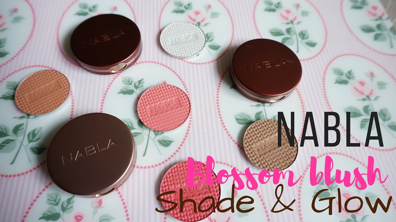 NABLA Blossom Blush E Shade&Glow: Swatches E Prime Impressioni - YouTube