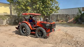 ‼️ขาย‼️KUBOTA M7040 sาคา435,000 ดันหน้าผาน3 รถปี2551 ร้านรุ่งเรืองแทรคเตอร์ยโสธร ☎️0908985741