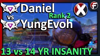 Daniel (Rank 2) vs Evoh | $100 NEXGEN S2 | Top 5 Rocket League 1v1 Showmatch