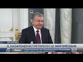 Нурсултан Назарбаев встретился с Шавкатом Мирзиёевым