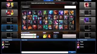 League client freezes during champ select in ranked.