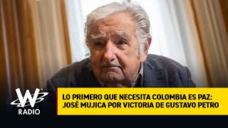 Lo primero que necesita Colombia es paz: Pepe Mujica sobre victoria de Gustavo Petro