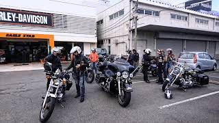 ハーレー横須賀チームB  バイク神社参拝ツーリング🎵