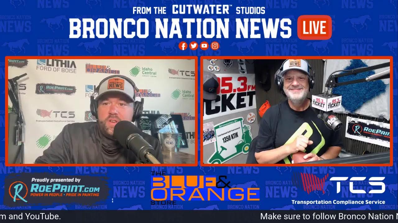 BNN LIVE: Rains And Prater Discuss George Holani's Importance To Boise ...