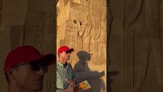 Goddess Seshat at Kom Ombo Temple in Aswan