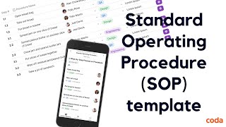 What are standard operating procedures (SOP) and how do you use an SOP template? [+Template]