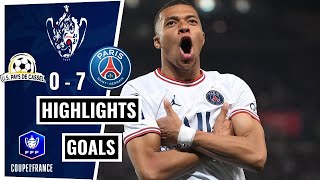 Pays de Cassel vs PSG || (0-7) All Goals & Highlights || Coupe de France 2023