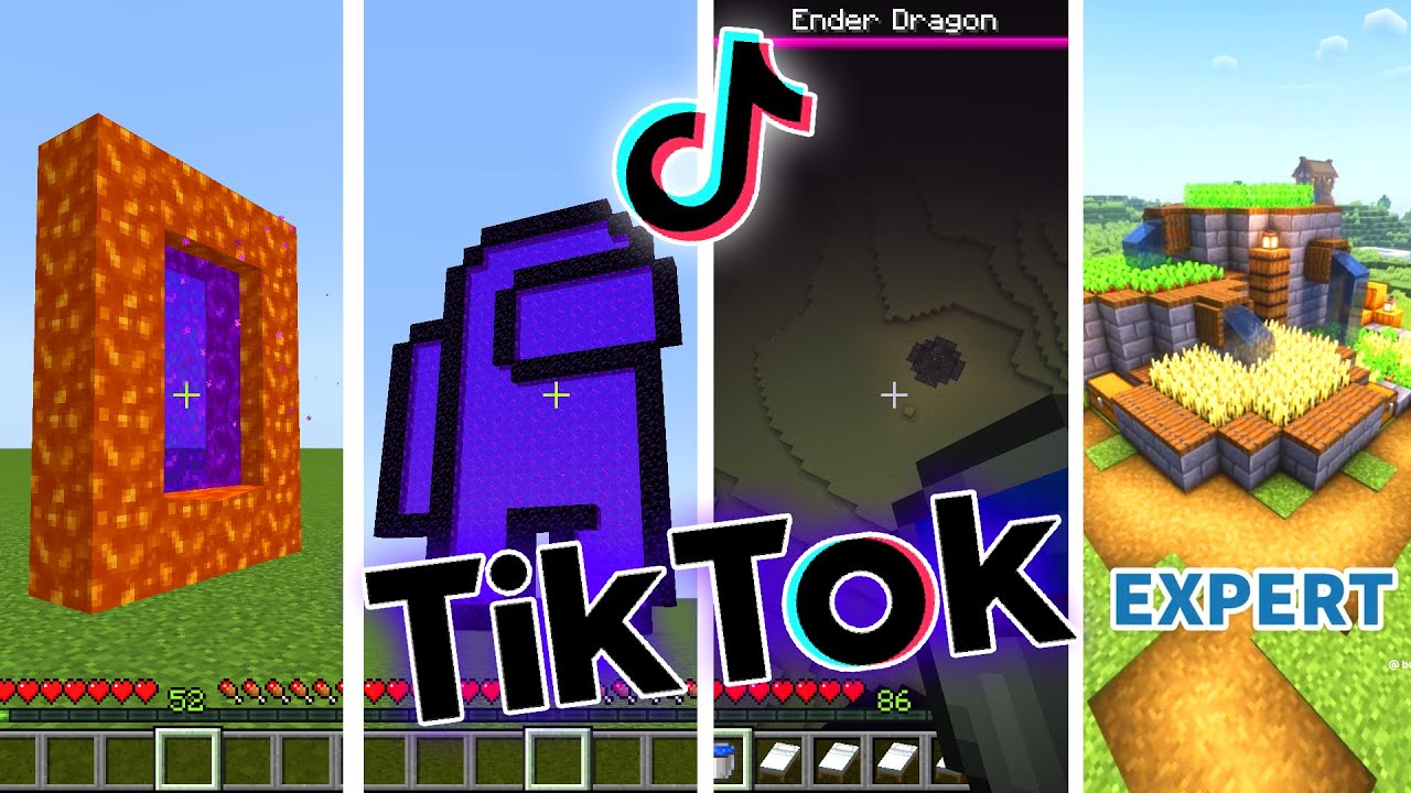 TikTok: Minecraft COMPILATION - YouTube