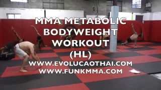 MMA Metabolic Bodyweight Workout
