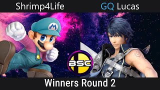 Shrimp4Life (Mario) VS GQ | Lucas (Chrom) | A.R.CADE Series #65 - Winners Round 2