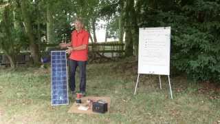 Practical Caravan on solar panels