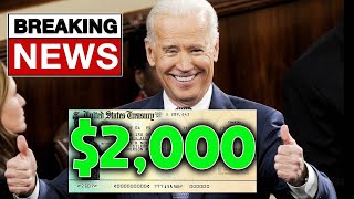 Third Stimulus Check Update $2,000 | Biden Stimulus Package $1.9 TRILLION