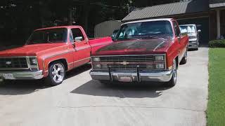 Starting up my 1984 Chevy C10 Silverado \