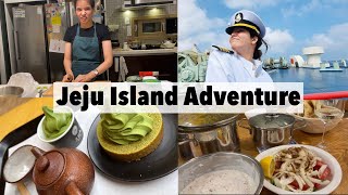 Going Jeju Island by Ferry & Cooking Indian food🥗🇰🇷⛴ | Part 1