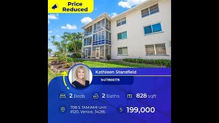 Check out my listing Address: 708 S TAMIAMI Unit #120, VENICE, FL 34285