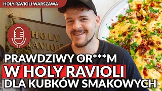 🥟 TESTUJEMY 3 różne nadzienia w RAVIOLI oraz 3 desery. BYLIŚMY MOCNO ZASKOCZENI CENĄ! WARSZAWA