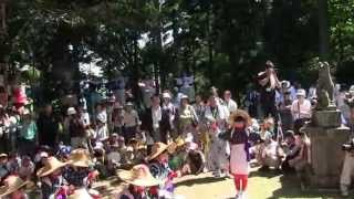 慶徳稲荷神社の御田植祭り　　３　2014.7.2